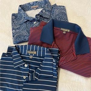 Bundle of Peter Millar Men’s Polos XL